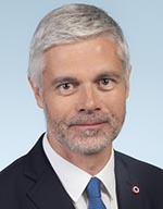 Portrait officiel de Laurent Wauquiez